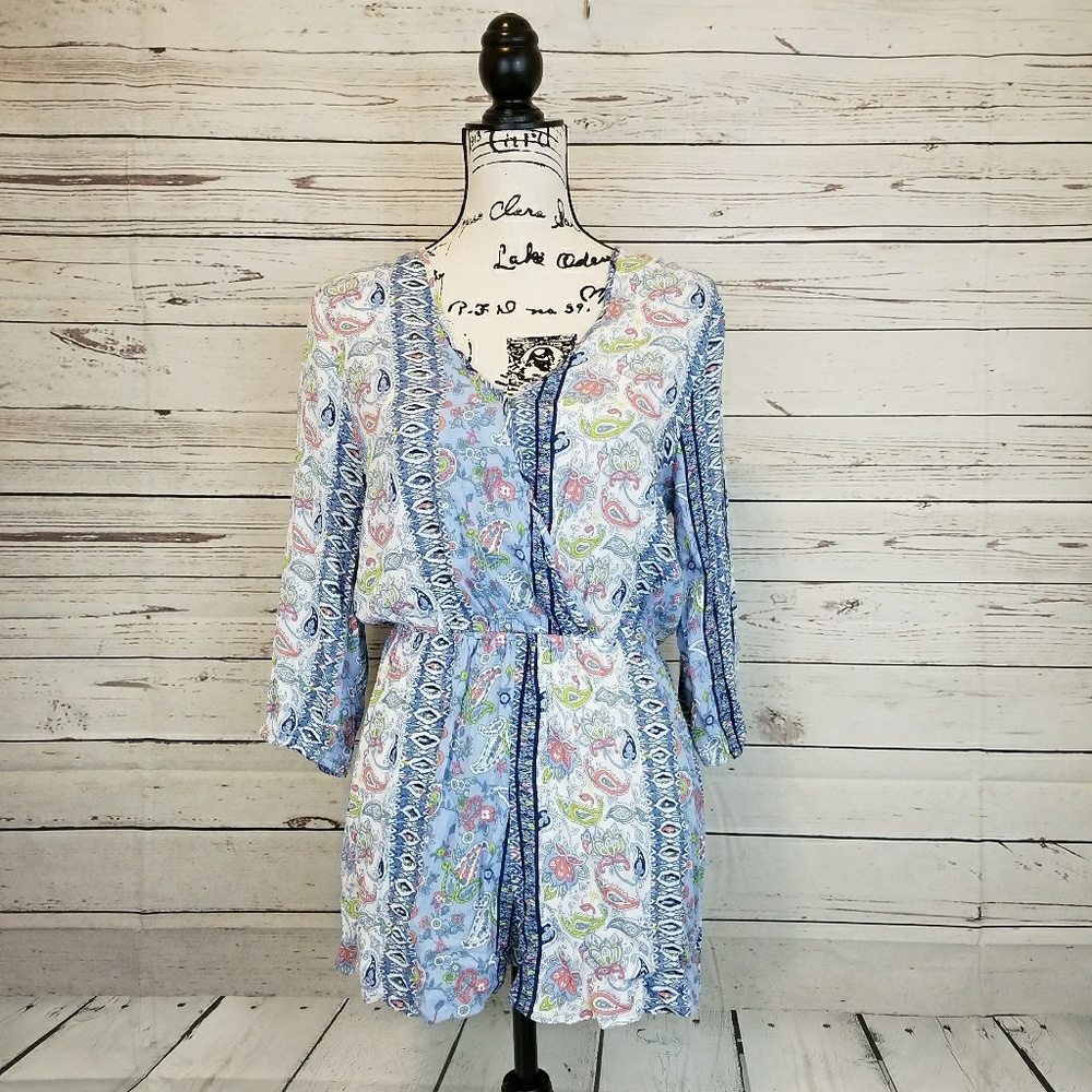 🎈Sale🎈Love Tree Los Angeles multi color romper
